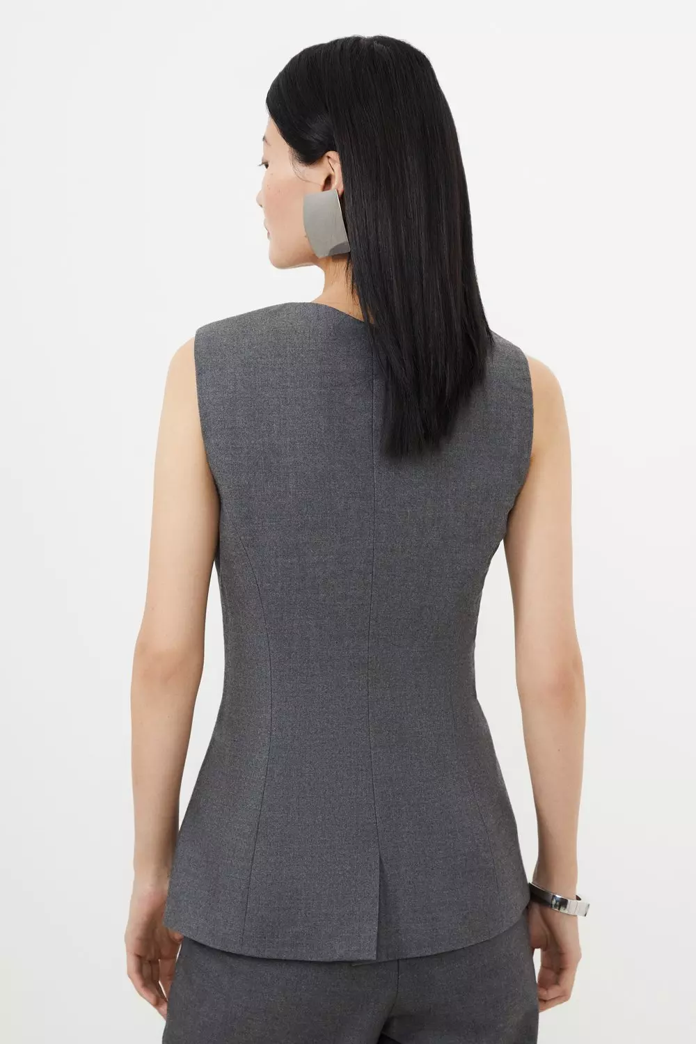 Grey marl clearance waistcoat